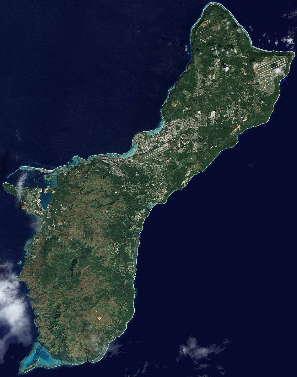 Guam From Space